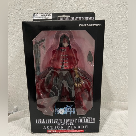 Final Fantasy VII Advent Children Vincent Valentine Figure - Picture 1 of 3